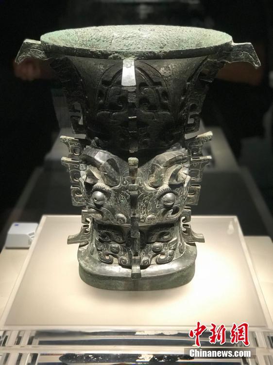 國家一級文物“何尊”亮相蓉城 國家一級文物“何尊”亮相蓉城
