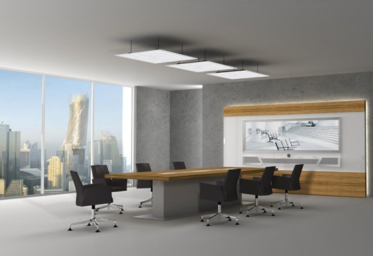 凡順邀您欣賞黑色實木會議桌