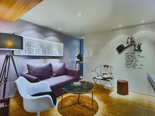 中式風(fēng)格與港式風(fēng)格結(jié)合的辦公空間規(guī)劃設(shè)計(jì)案例-凡順辦公家具