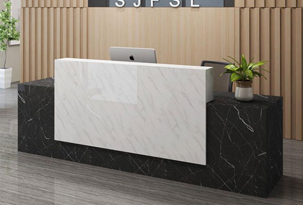 大理石前臺(tái)接待臺(tái)