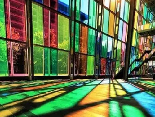 彩繪玻璃辦公空間規(guī)劃