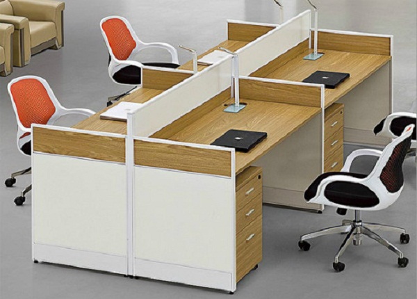 工作位屏風(fēng)-四人位辦公屏風(fēng)